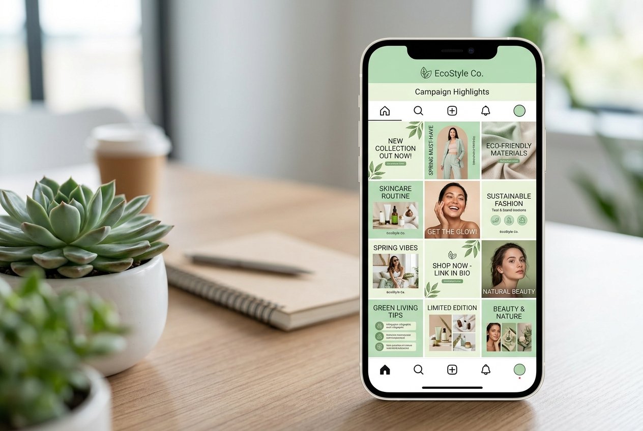 Social Media Marketing Campaign Mockup