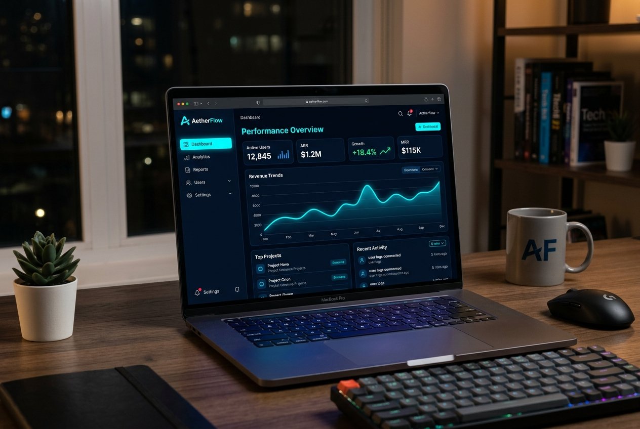 Website Development & SaaS Platform Mockup